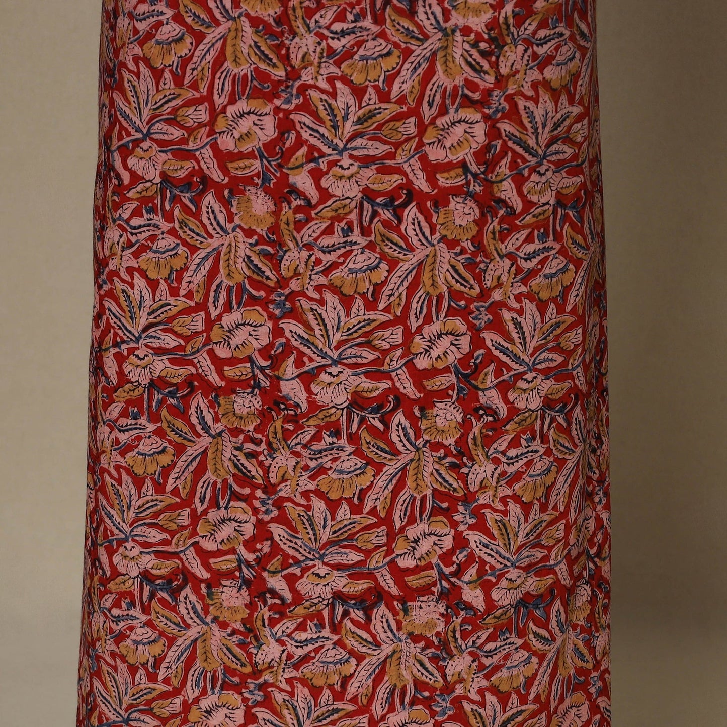 2pc cotton unstitched kalamkari dress material 10