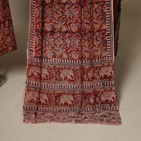 2pc cotton unstitched kalamkari dress material 10