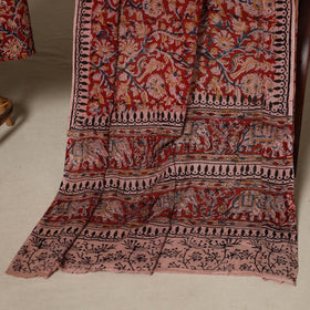 2pc cotton unstitched kalamkari dress material 11