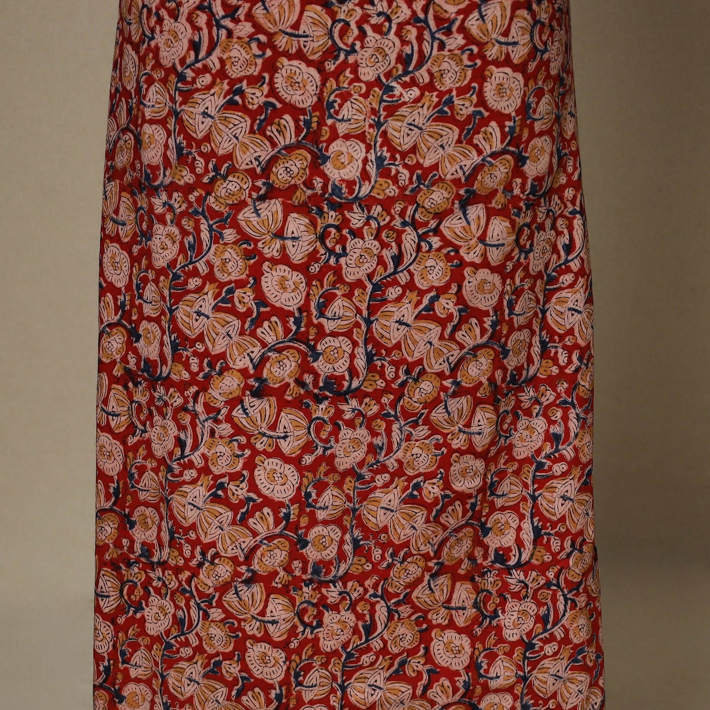 2pc cotton unstitched kalamkari dress material 16