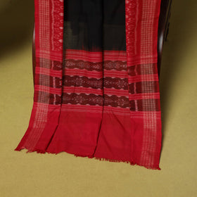 Red - 2pc cotton unstitched pochampally ikat dress material