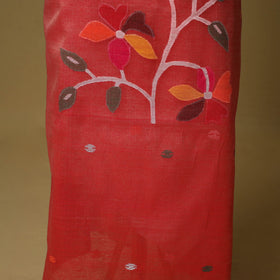 2pc handloom silk cotton unstitched phulia jamdani dress