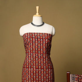 2pc natural dyed cotton unstitched kalamkari dress material