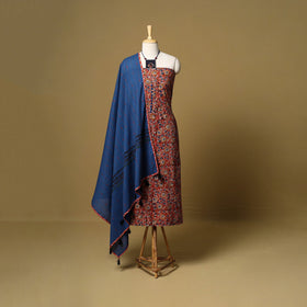 2pc pedana cotton unstitched kalamkari dress material