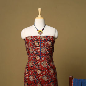 2pc pedana cotton unstitched kalamkari dress material