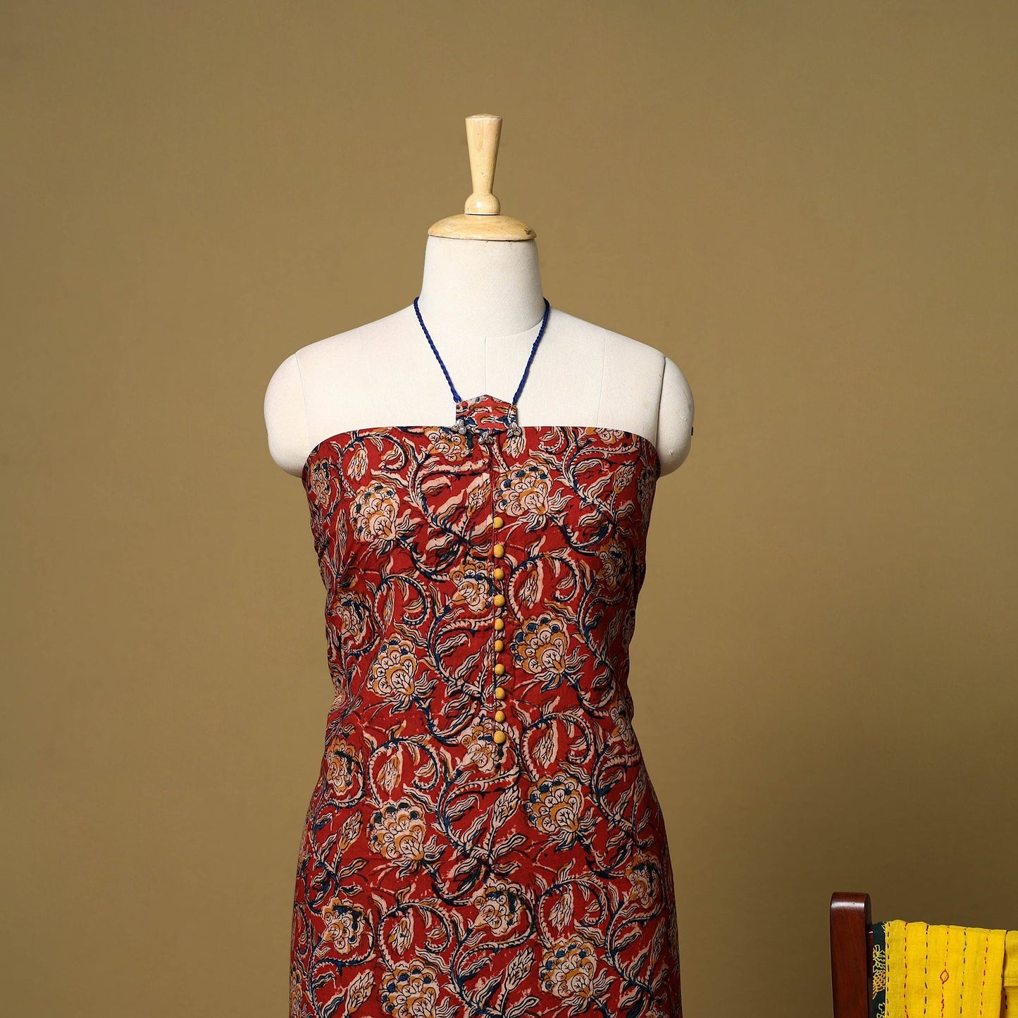 2pc pedana cotton unstitched kalamkari dress material