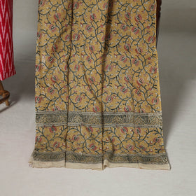 Red - 2pc unstitched cotton pochampally ikat dress material