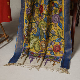 Red - 2pc unstitched jacquard dress material with jewellery