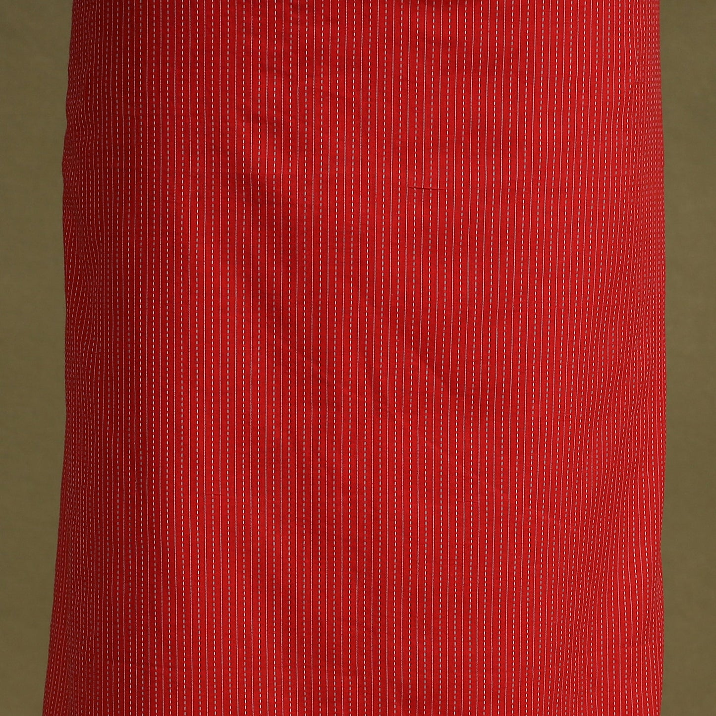 Red 2pc Unstitched Plain Dress Material with Jewellery Set