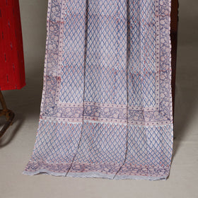 Red - 2pc unstitched pochampally ikat dress material