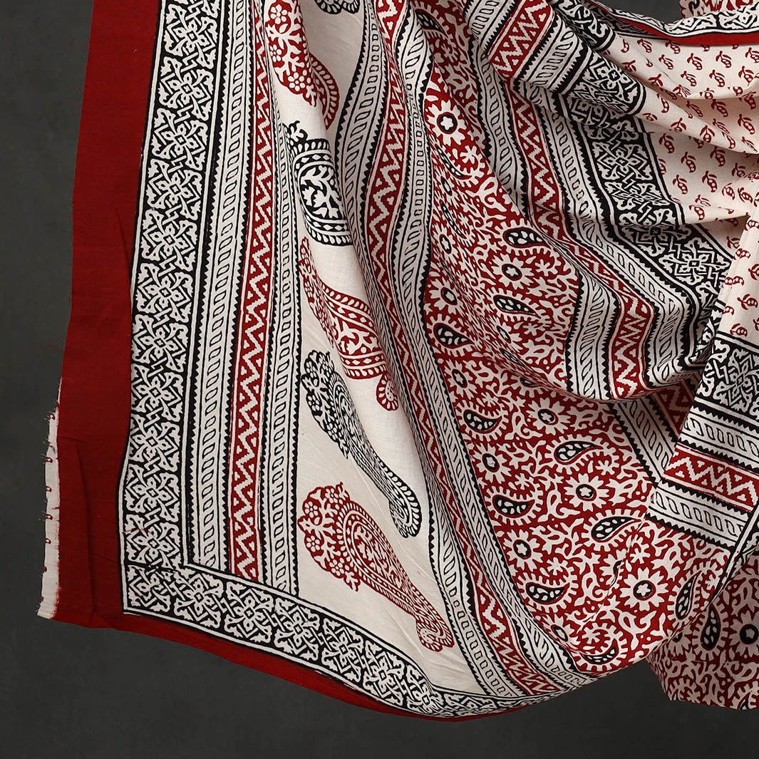  3pc Bagh Print Cotton Dress Material Set