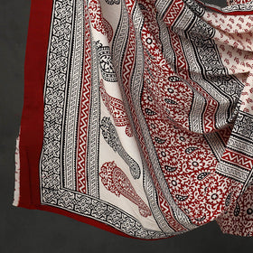  3pc Bagh Print Cotton Dress Material Set