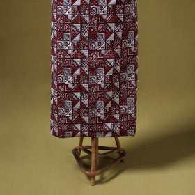 Red - 3pc cotton bagh unstitched dress material