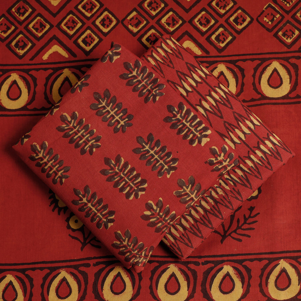 Pipad Print Dress Material – Premium 3pc Cotton Set