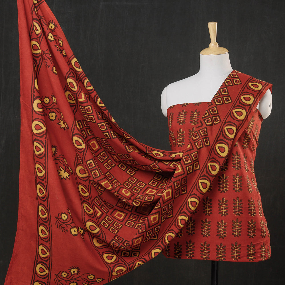 Pipad Print Dress Material – Premium 3pc Cotton Set