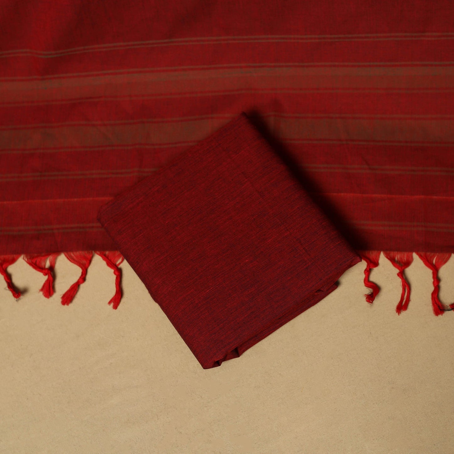 3pc cotton unstitched dharwad dress material with border 03