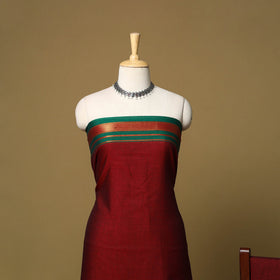 3pc cotton unstitched dharwad dress material with border 12