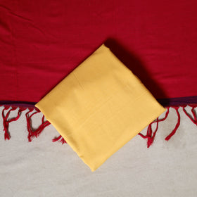 Red - 3pc unstitched mangalagiri dress material