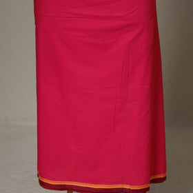 Red - 3pc unstitched mangalagiri dress material