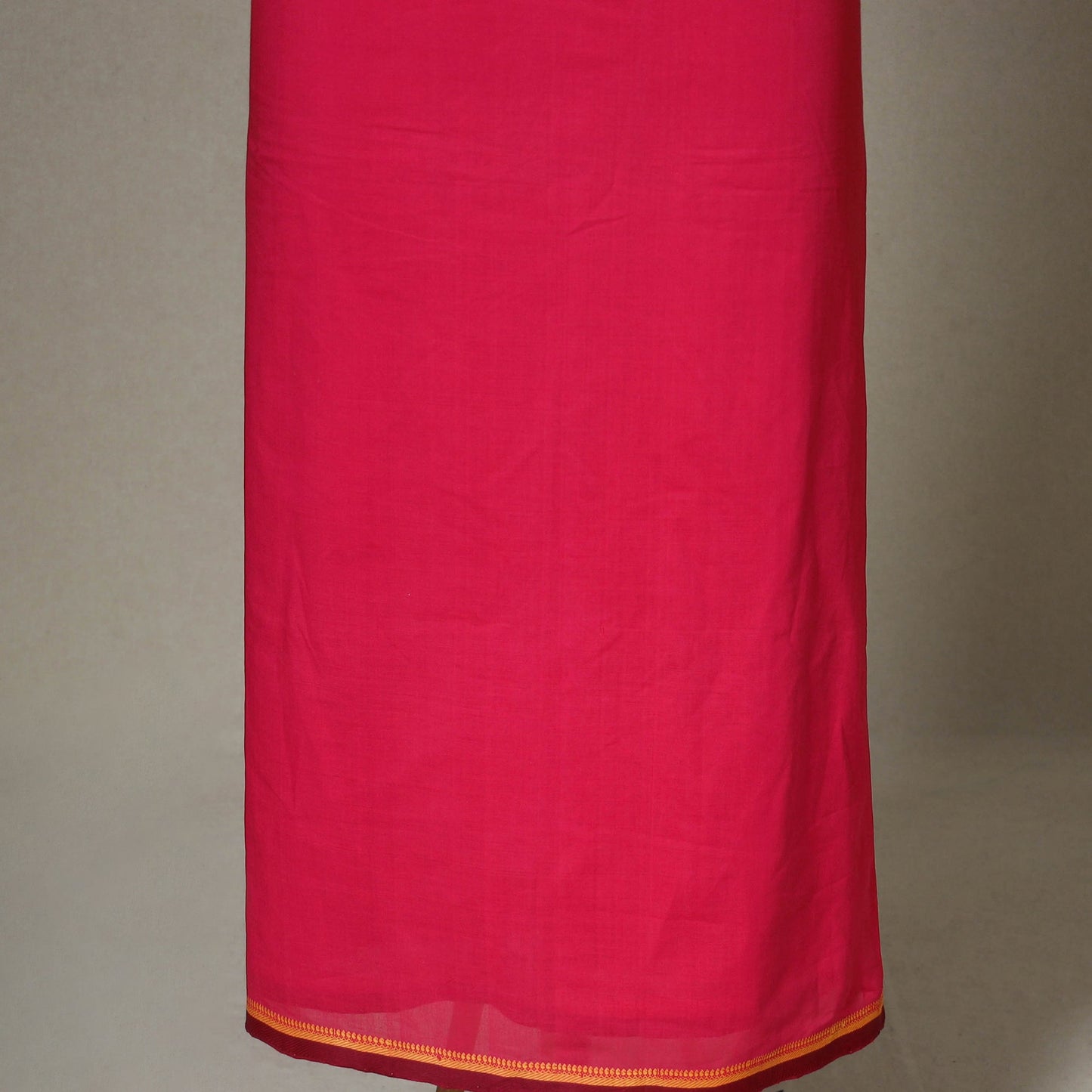 Red - 3pc unstitched mangalagiri dress material