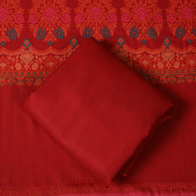 3pc jacquard weave merino wool unstitched dress material 11