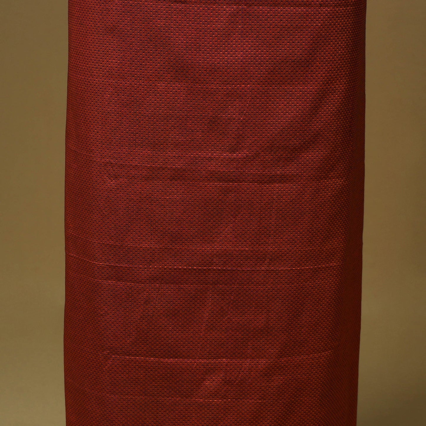 Red - 3pc karnataka weave cotton unstitched khun dress