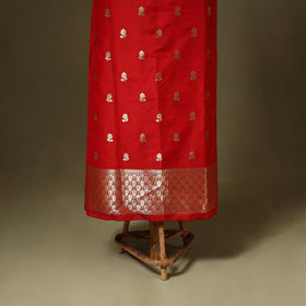 3pc Zari Jaal & Buti Silk Banarasi Dress Material