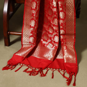 3pc Zari Jaal & Buti Silk Banarasi Dress Material