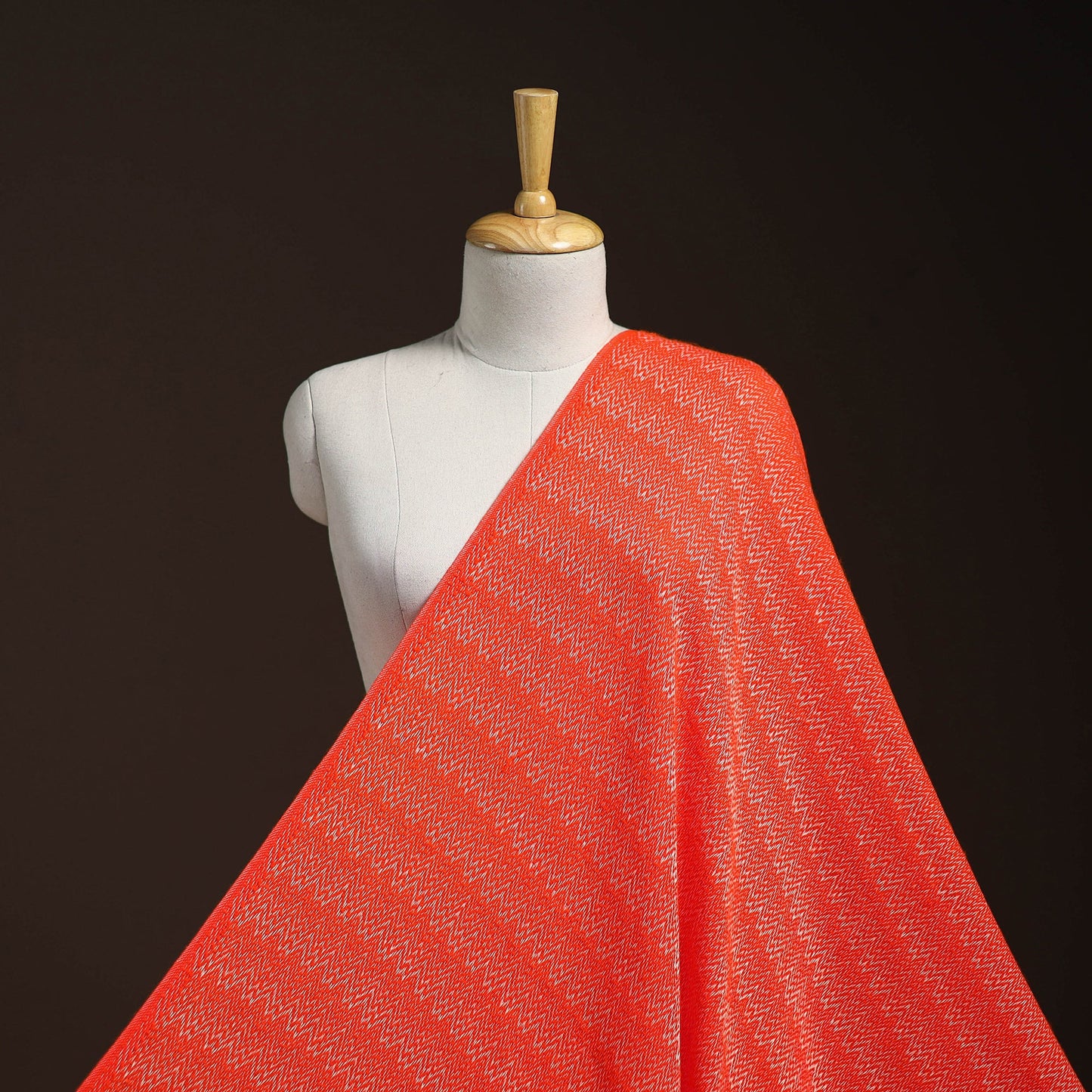 Red - acrylic fine wool fabric (width - 44 in) 11