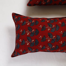 Red - pillow cover (set of 2) 11 - handcrafted