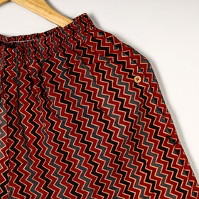 Buy Ajrakh Block Printed Cotton Unisex Boxer/Shorts Online at iTokri.com