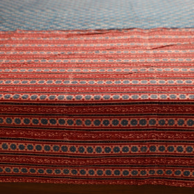 ajrakh double bed cover set