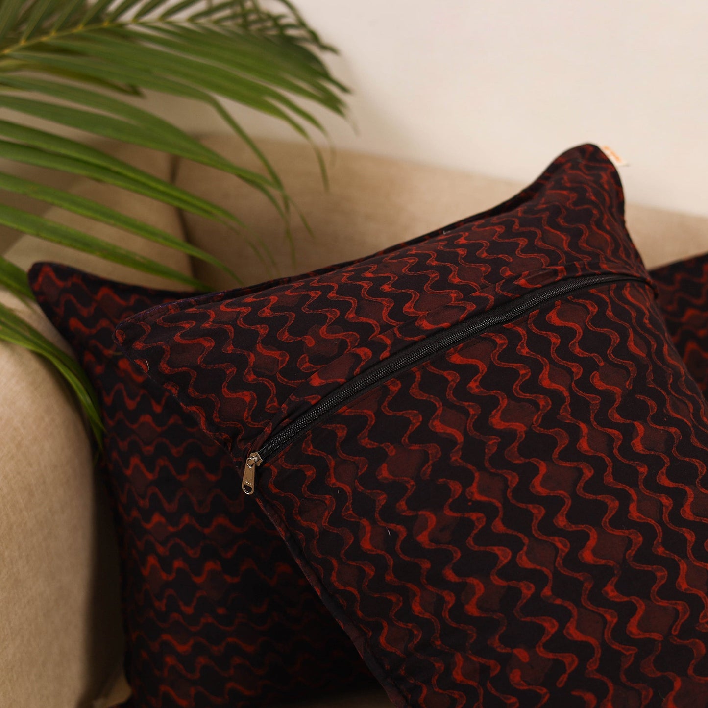 Akola cotton pillow covers (set of 2) 16 - handcrafted