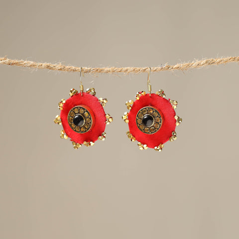  Akriti Handcrafted Fabart Earrings 39 