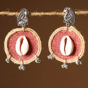 Alfiya Jute Fabart Handmade Earrings