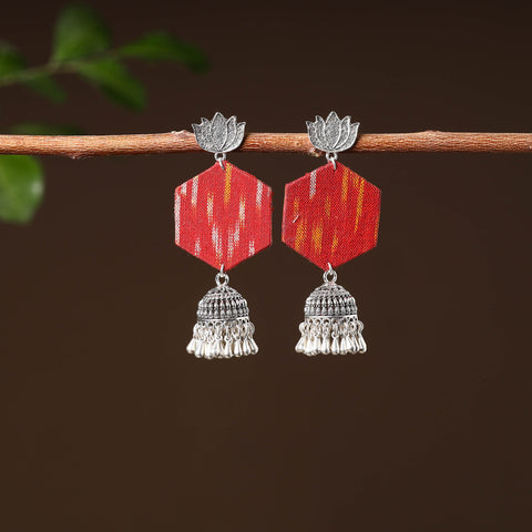 Buy Anupa Handcrafted GS Fabart Earrings