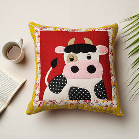 Buy Applique Quilted Cushion Cover  in India at iTokri.com