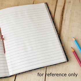 Buy Art Block Print Fabric Cover Handmade Paper Notebook Online at iTokri.com