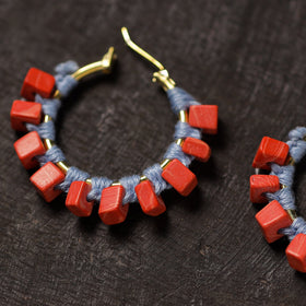Buy  Ashiya Handmade Thread & Stone Work Earrings 12 Online at iTokri.com