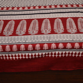  Bagh Block Printed Cotton Double Bed Cover (115 x 90 in) 