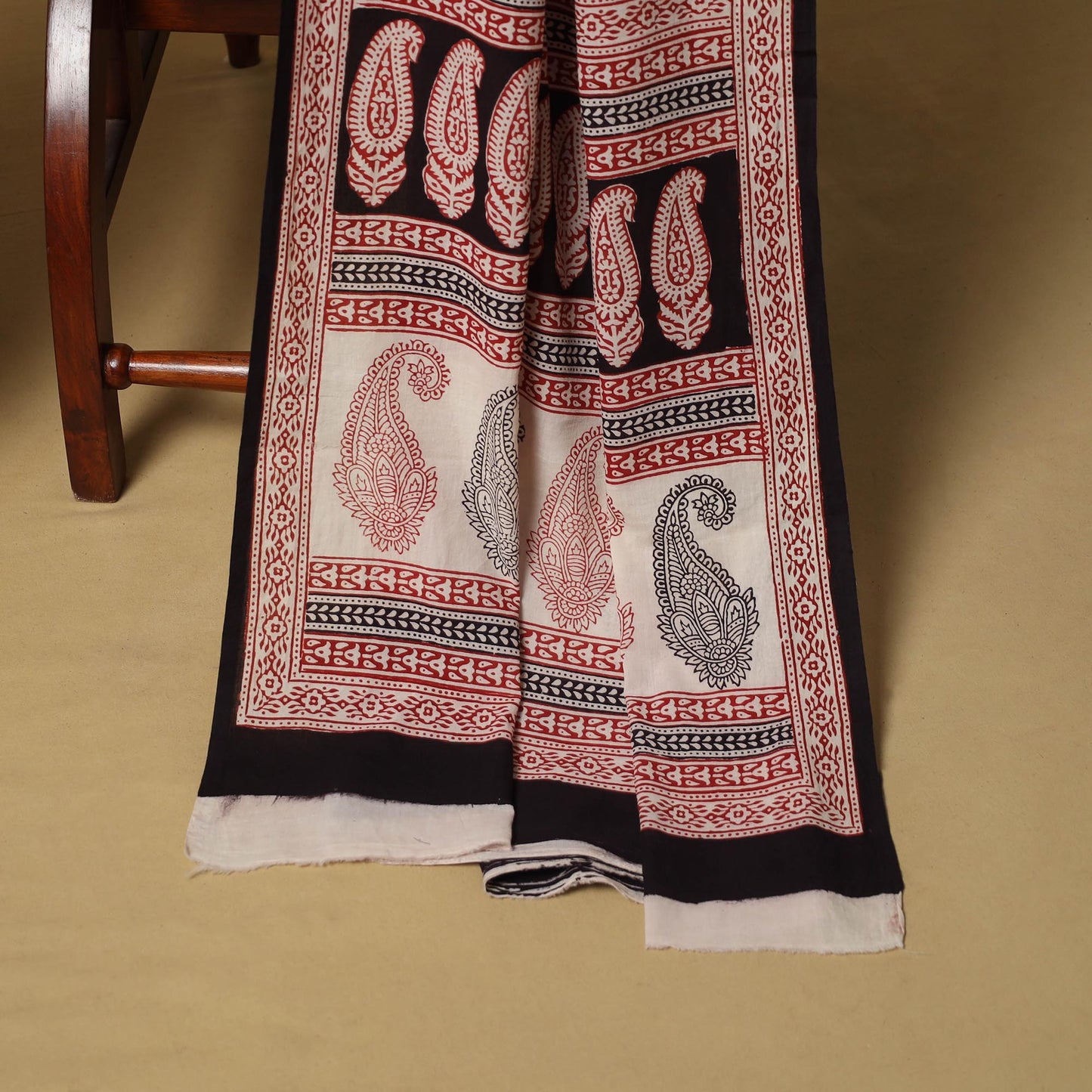 Bagh cotton 3pc unstitched dress material 48 - handcrafted