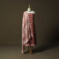 Bagh hand block print natural dyed cotton 3pc unstitched