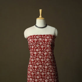 Bagh hand block print natural dyed cotton 3pc unstitched