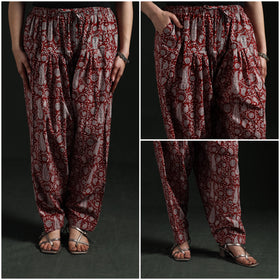 Bagh hand block print natural dyed cotton salwar 13