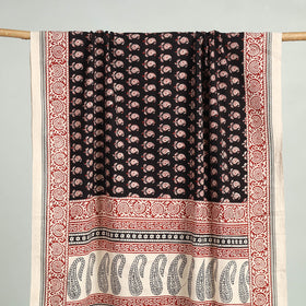 Red Bagh Hand Block Print Cotton Handloom Towel