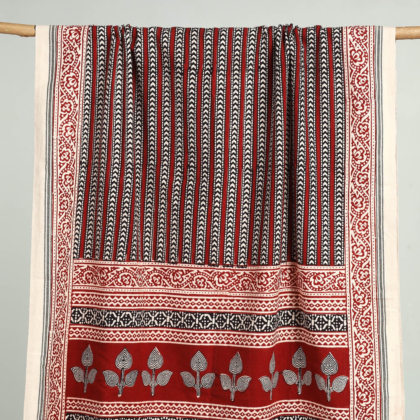Bagh Hand Block Print Cotton Handloom Towel