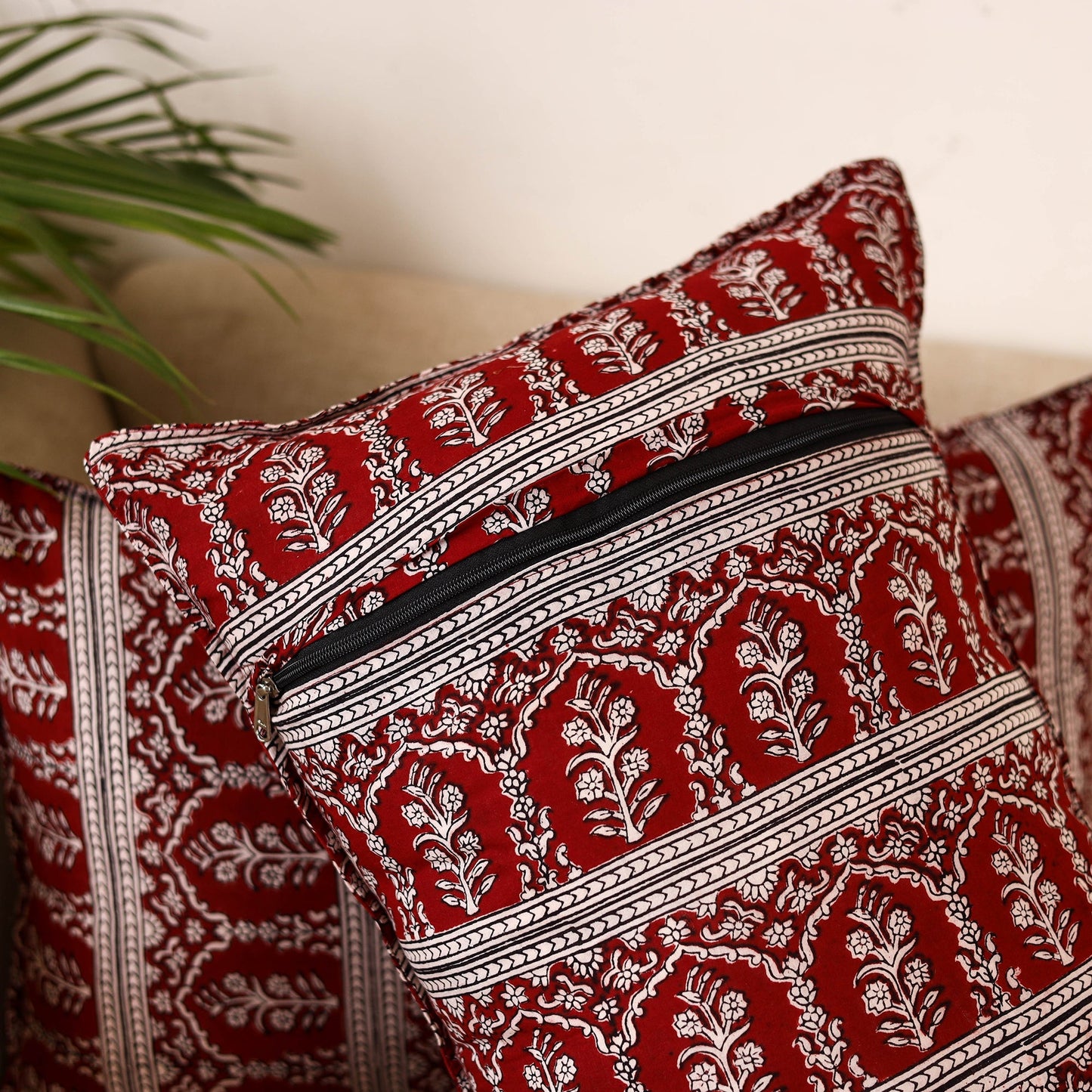 Bagh hand pillow cover (set of 2) 10 - handcrafted