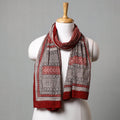 Bagh Hand Block Printed Cotton Stole 