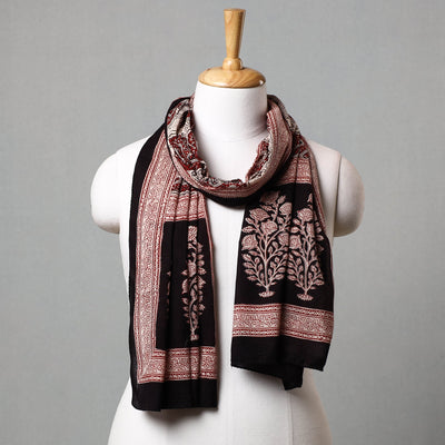  Bagh Hand Block Printed Cotton Stole 