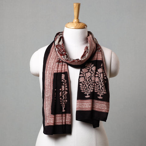  Bagh Hand Block Printed Cotton Stole 